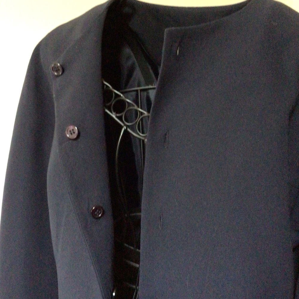 Vintage Bill Blass jacket, 6P, Navy - Picture 8 of 8